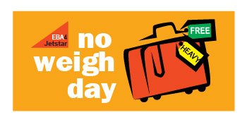 Jetstar staff to waive baggage fees on ‘No Weigh Day’ (ASU-Australia)