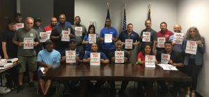 Houston-based SM Cargo Agents today voted to join the IAM and will continue their campaign for a first contract.