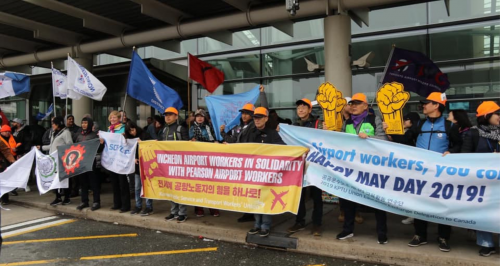 Airport activists organise in Toronto