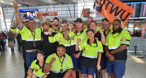 ITF supports striking Jetstar workers