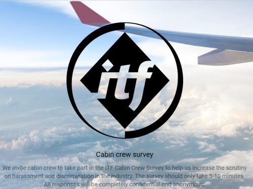 ITF survey on cabin crew harassment and discrimination