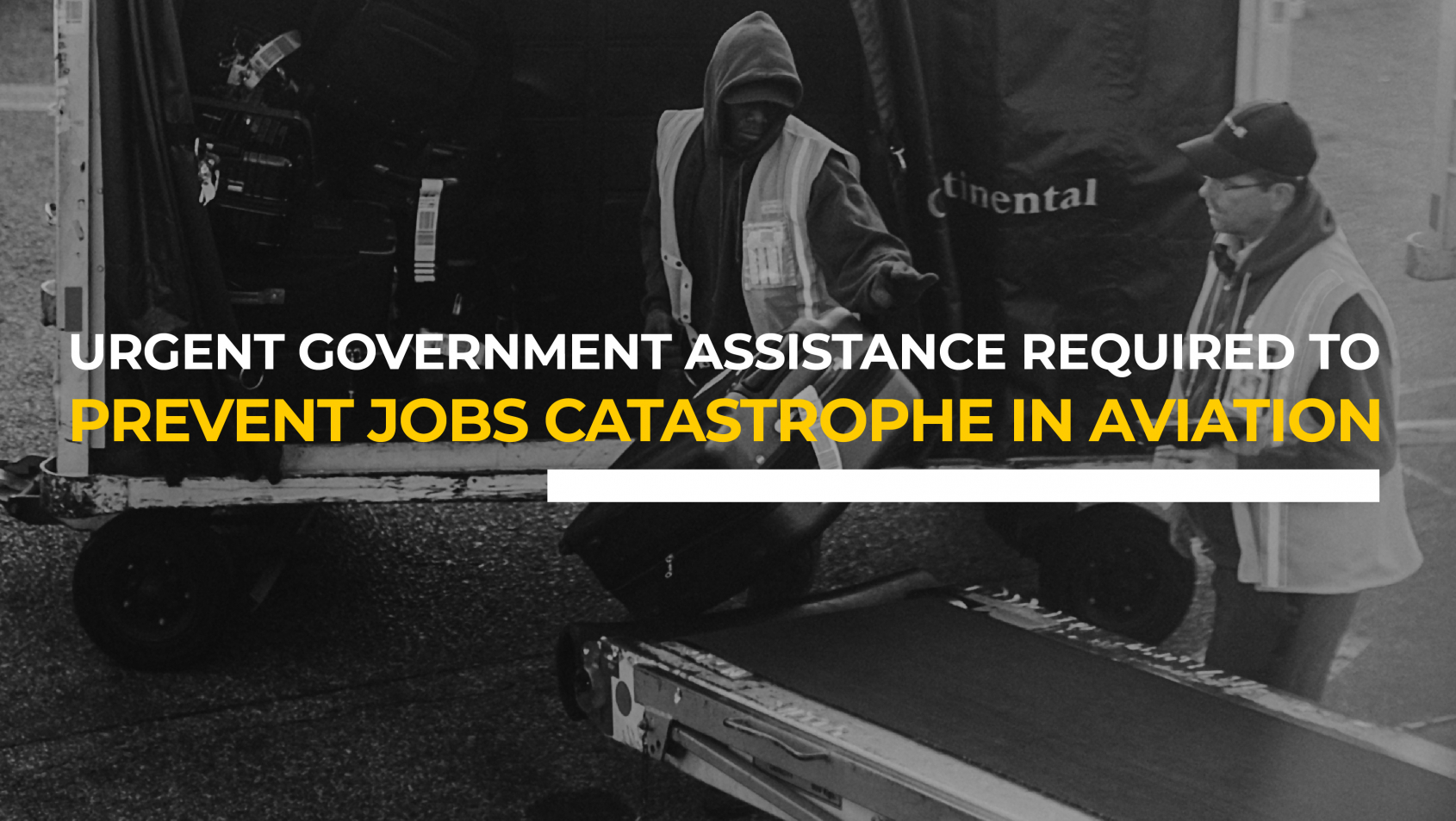 Airlines and air transport workers call for urgent government assistance to prevent jobs catastrophe