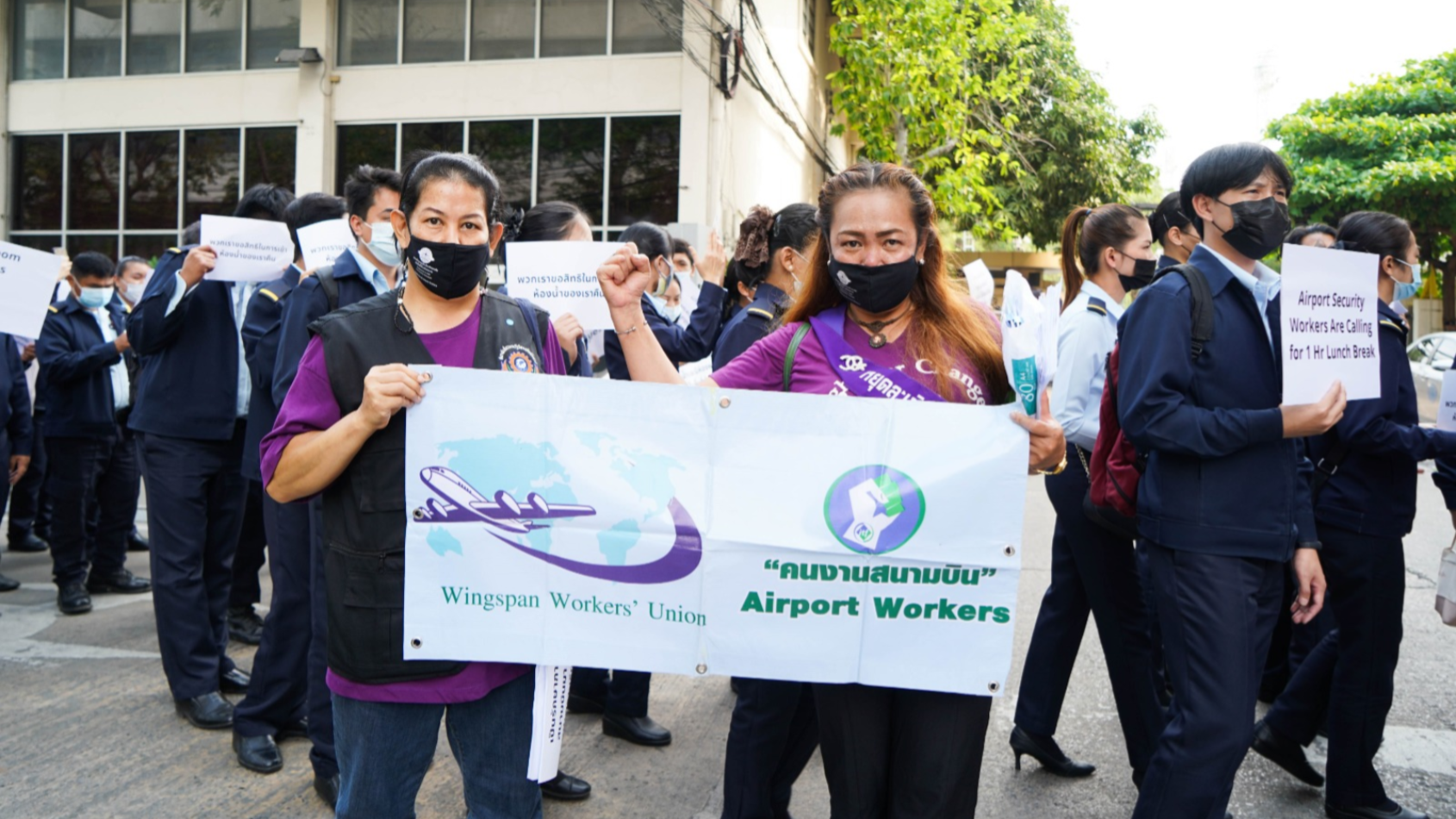 Bangkok’s airport workers still waiting on rights